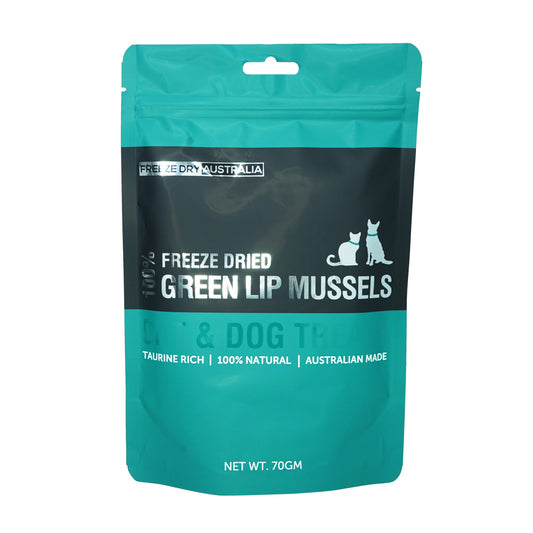 FDA (FREEZE DRY AUSTRALIA) FREEZE DRIED WHOLE GREEN MUSSELS
